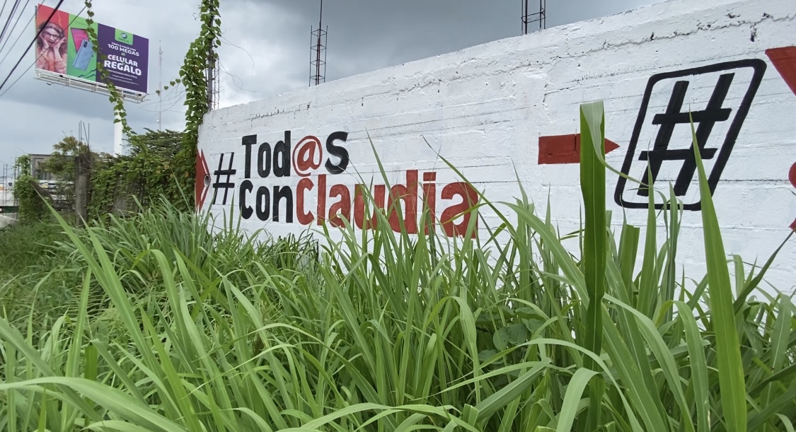 IMG 9285 A dos años de las elecciones, Sheinbaum se promociona en Chiapas