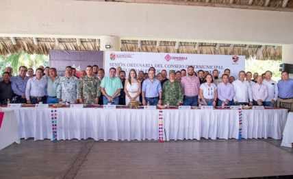 Ratifican a alcaldesa de Tapachula como presidenta del Consejo Intermunicipal de Seguridad en el Soconusco
