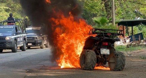 Así se vivió el ingreso de las fuerzas armadas a Frontera Comalapa