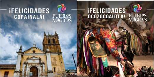 Ocozocoautla y Copainalá ya son Pueblos Mágicos