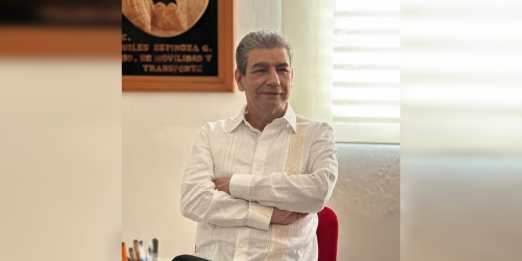 Juan Camaney, el Secretario de Transporte de Chiapas