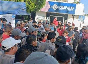 Tapachula podría quedarse sin agua por movimiento sindical