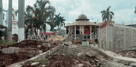 Parque de Tapachula quedará remodelado antes de lo previsto