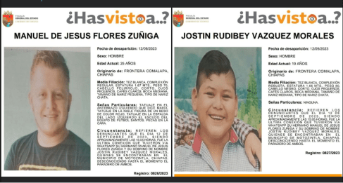 Fichan a jóvenes que desaparecieron tras venta de cachorro