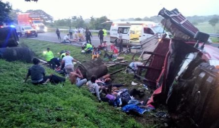 Accidente mortal en la vía Pijijiapan – Tonalá