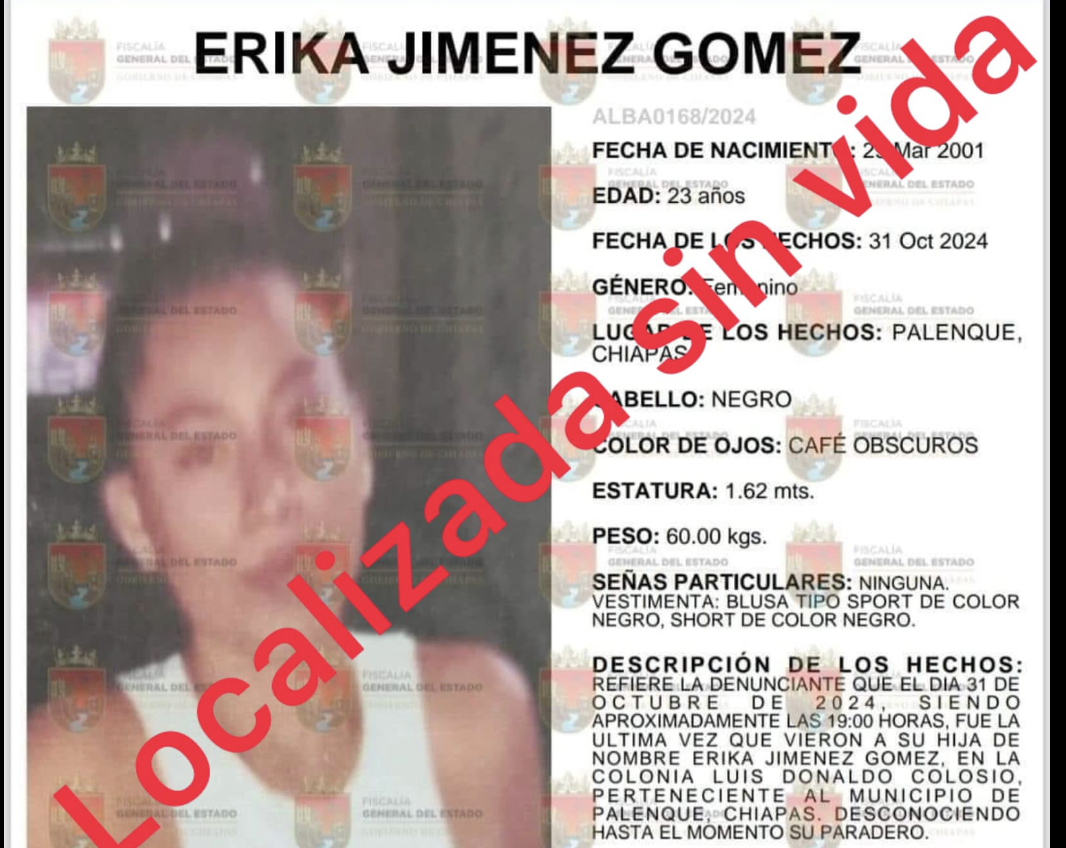 Exigen para mujer embarazada víctima de feminicidio en Palenque