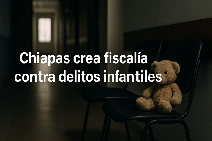 Chiapas crea fiscalía especializada para proteger a niñas, niños y adolescentes