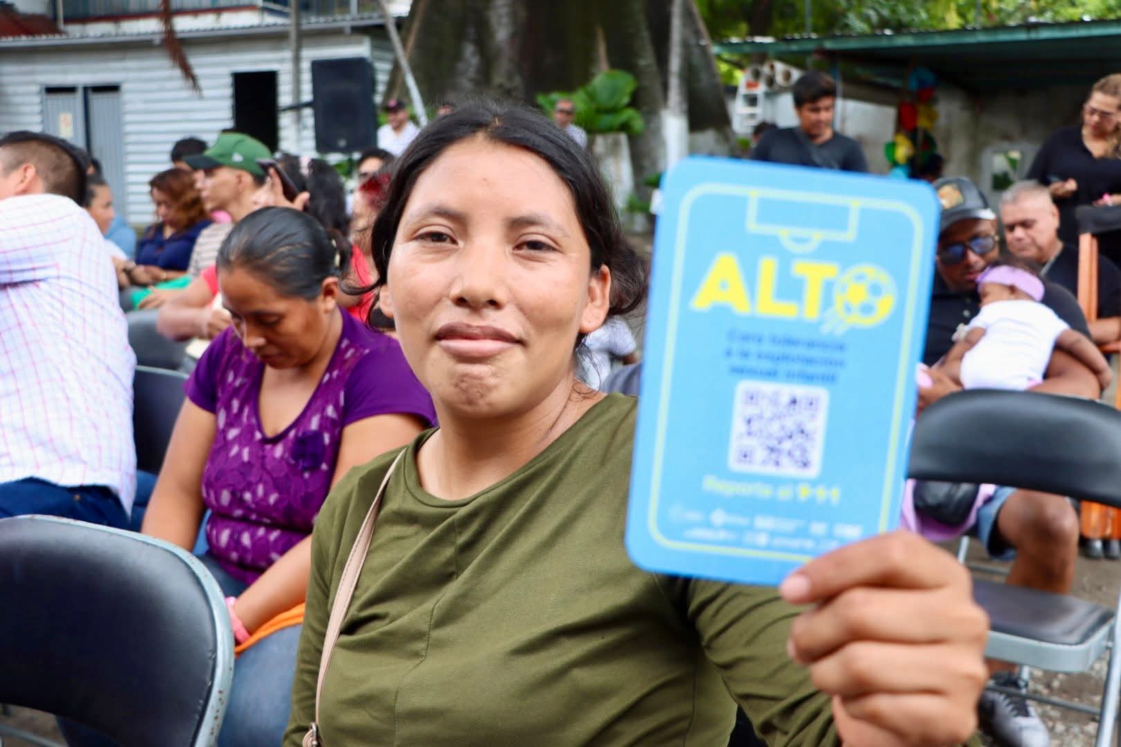 Freno total al abuso infantil! Traen a Tapachula la estrategia “Tarjeta Azul” de la UNICEF